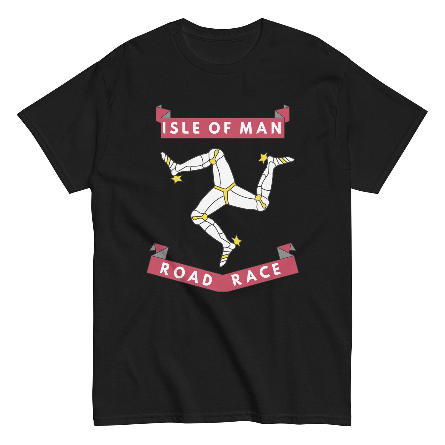 Isle Of Man TT Road Race T Shirt (Black) - Rotherhams