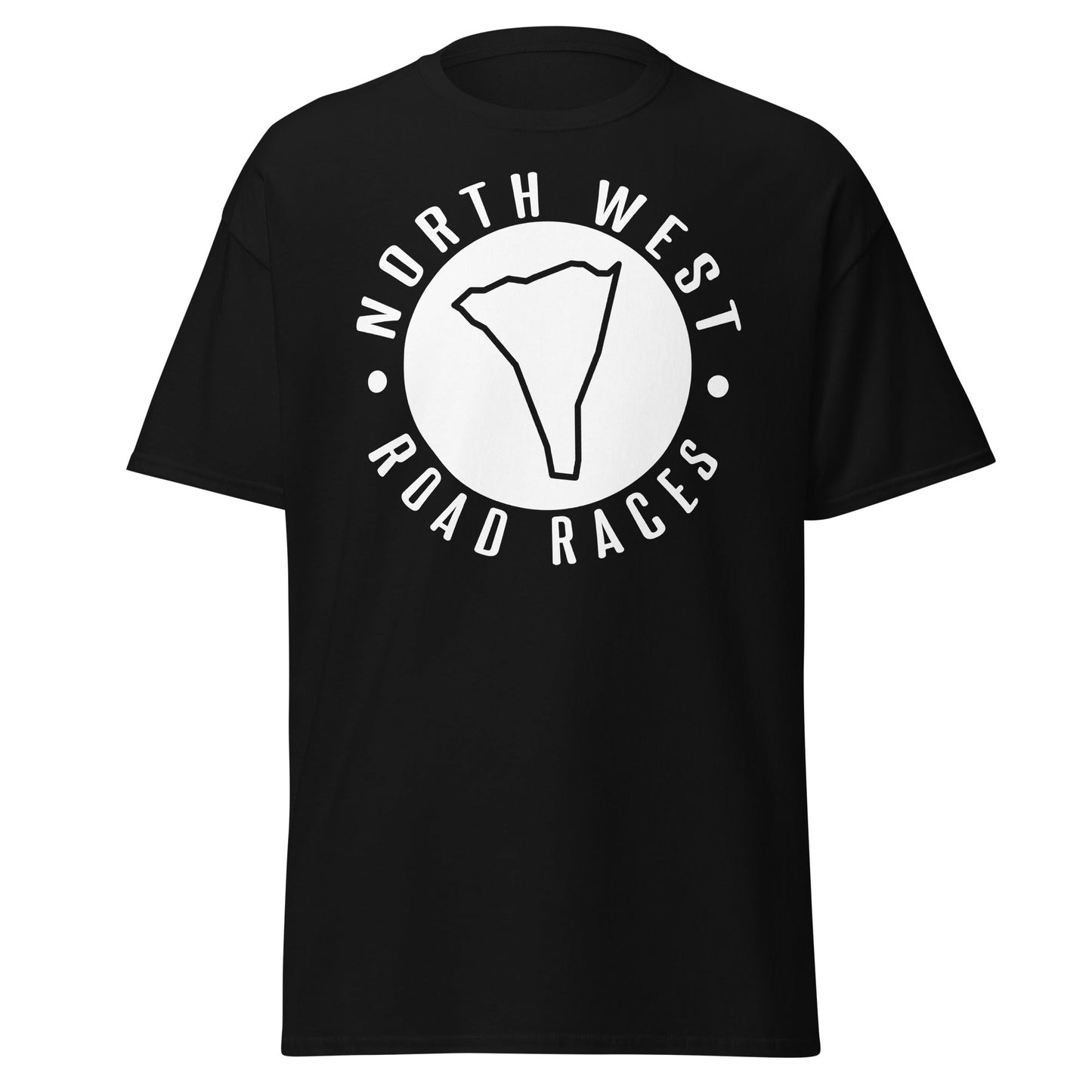 North West 200 Road Races T Shirt (Black) - Rotherhams