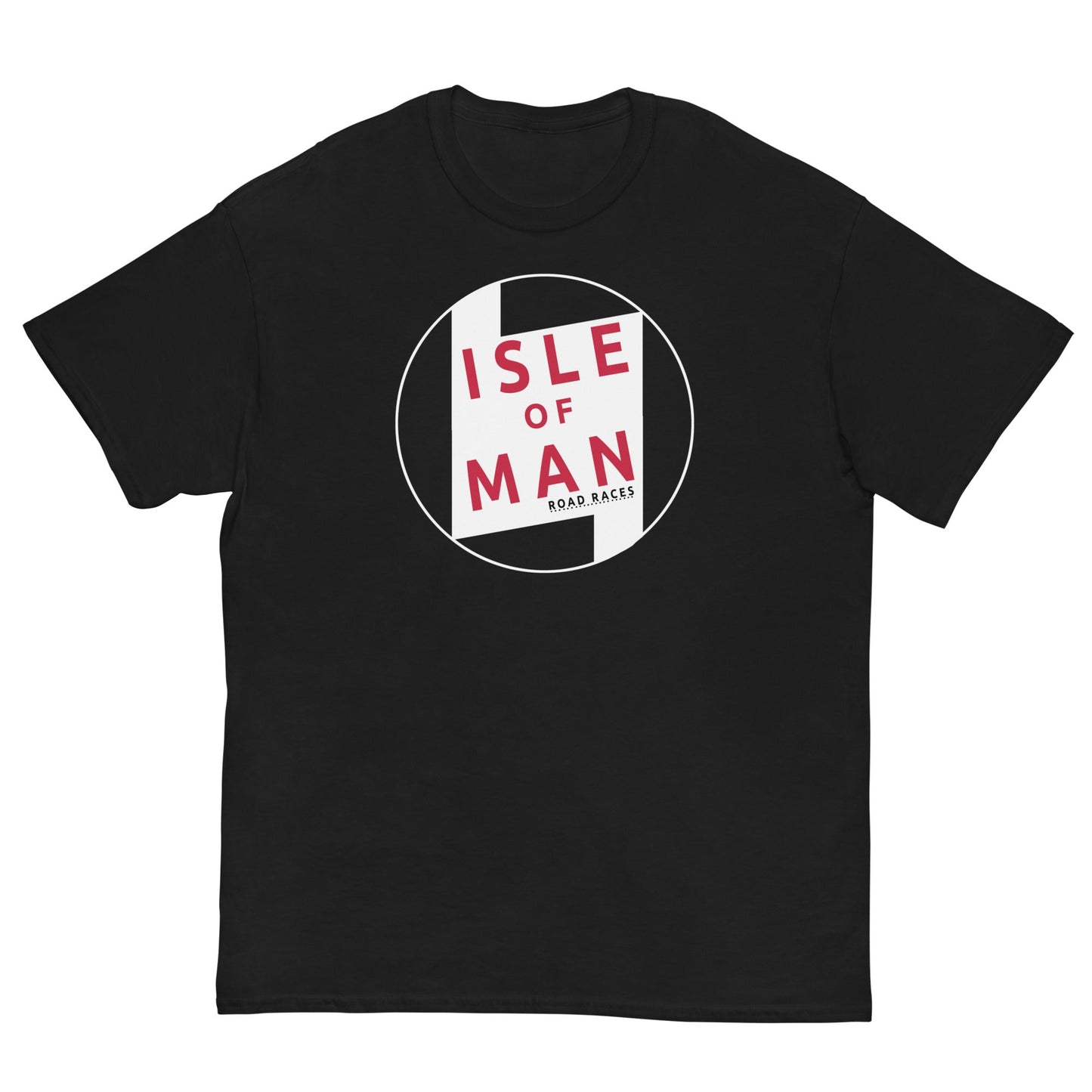 Vintage Isle of Man TT Road Races T Shirt (Black) - Rotherhams