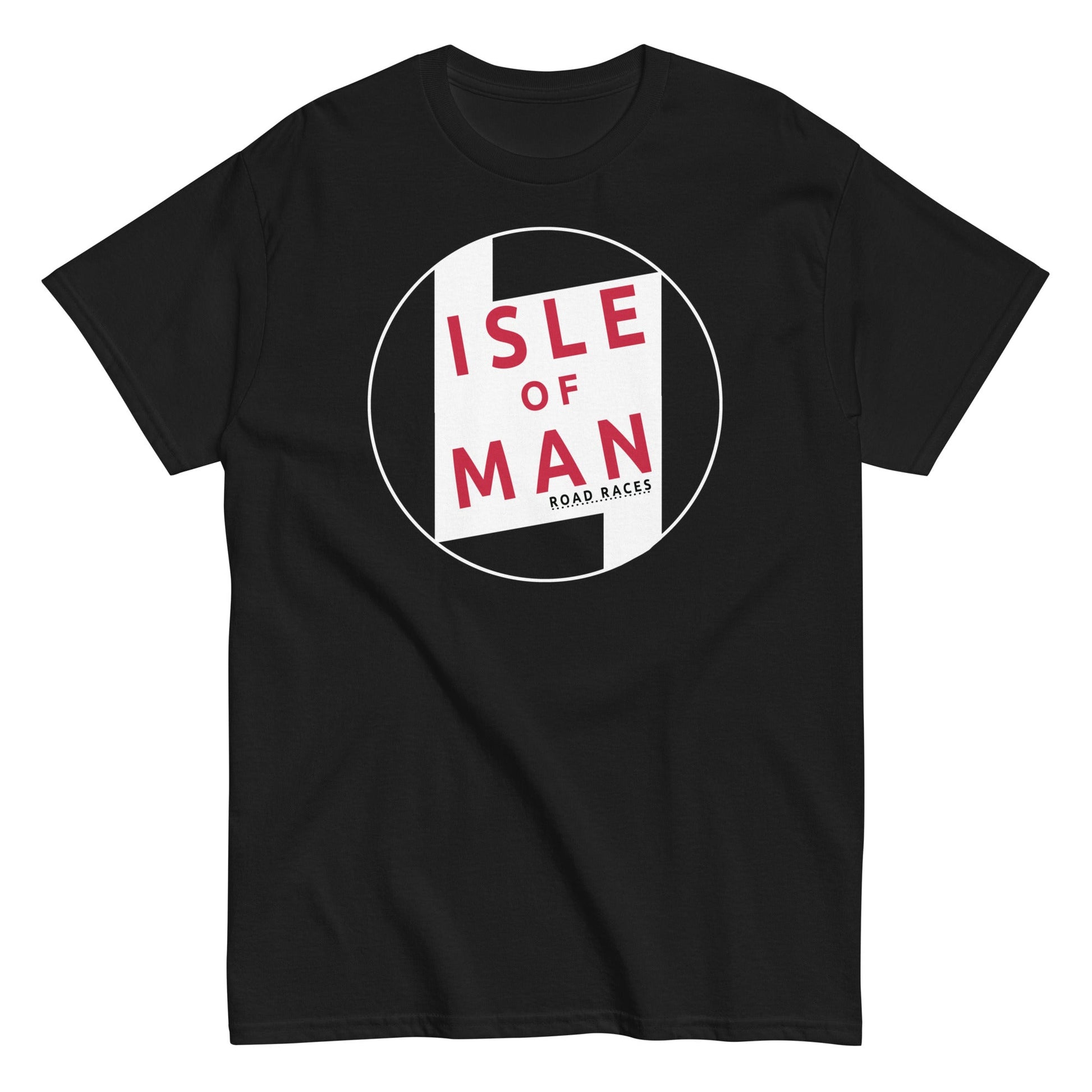 Vintage Isle of Man TT Road Races T Shirt (Black) - Rotherhams