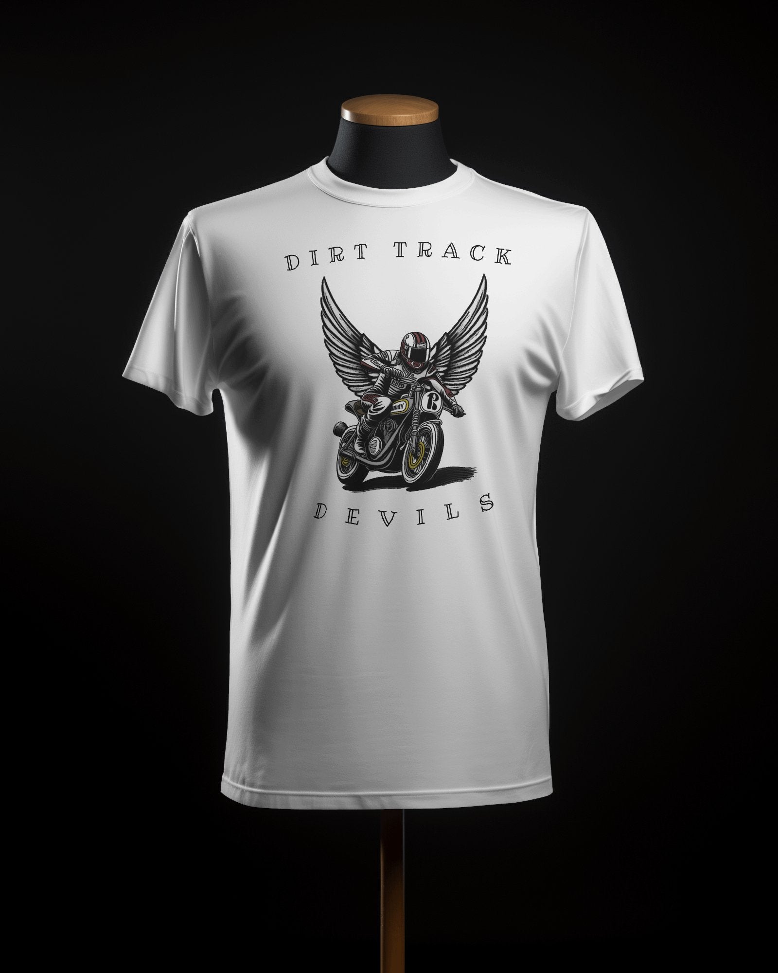 Dirt Track Devils Racing Motorcycle T Shirt - Rotherhams